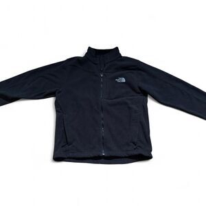 The North Face black fleece jacket